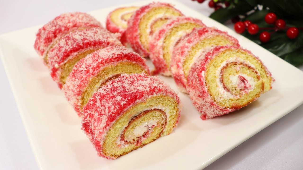 Jam roll Nigerian bakery product mockup